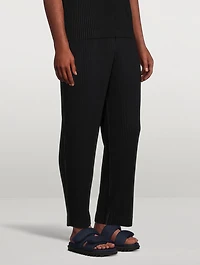 Basics Straight-Leg Pants