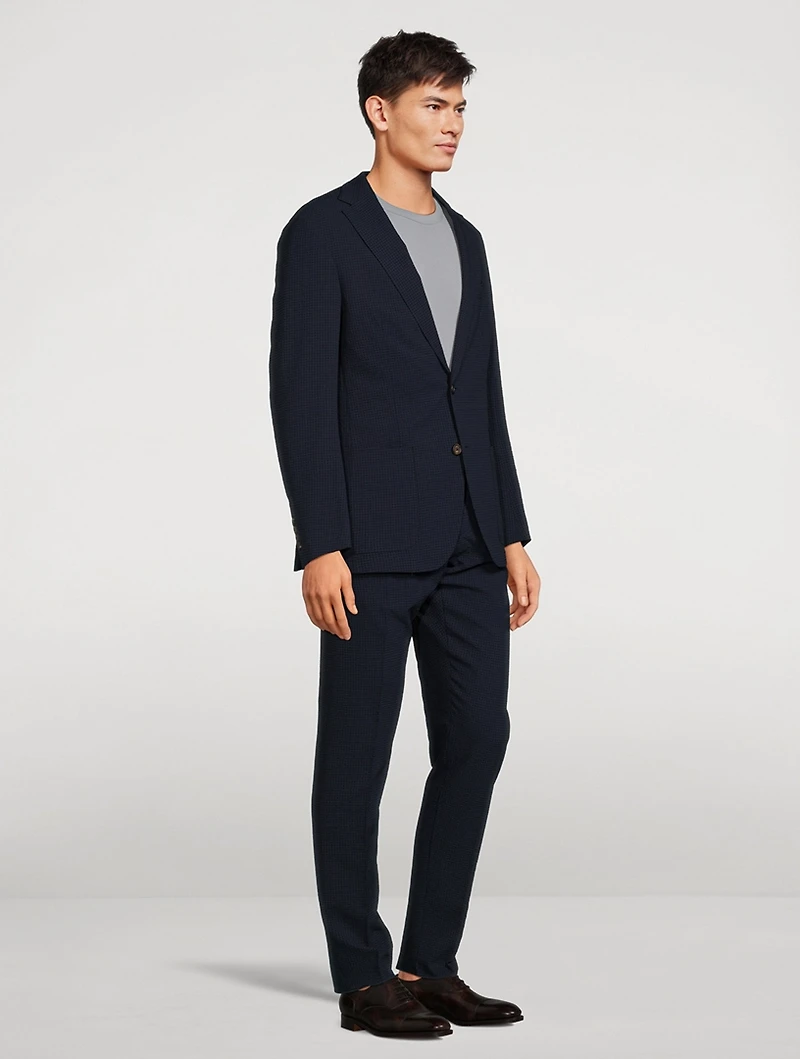 Seersucker Two-Piece Suit