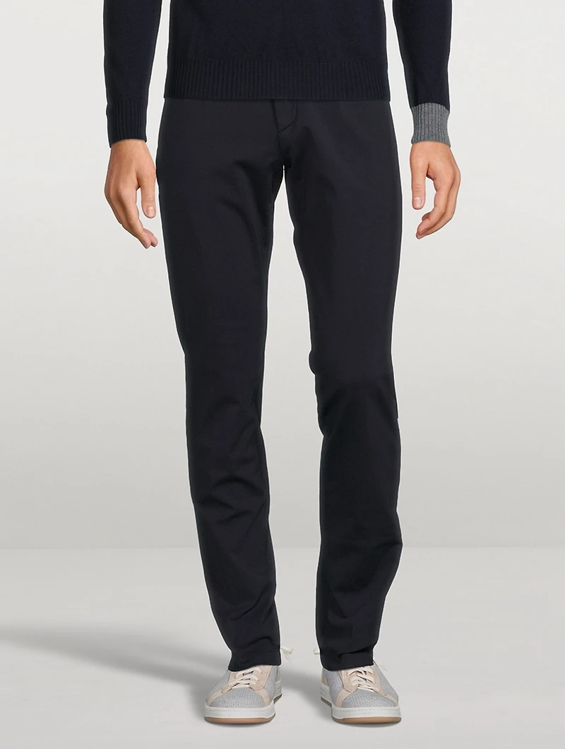 Cotton Stretch Jogger Pants