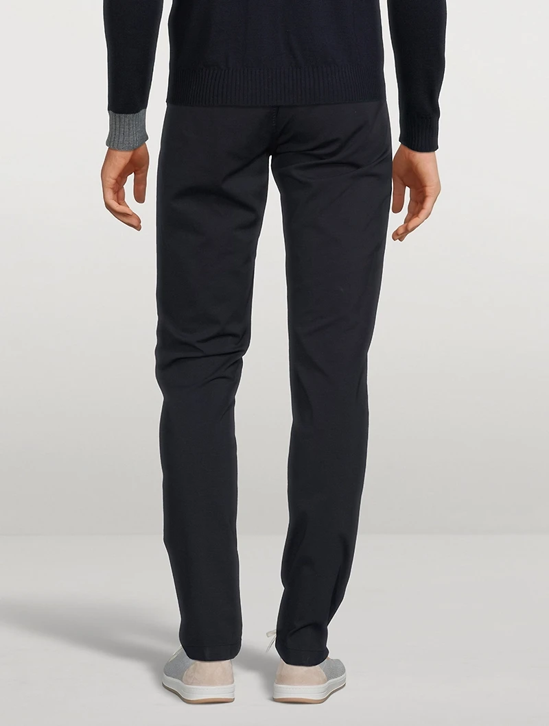 Cotton Stretch Jogger Pants