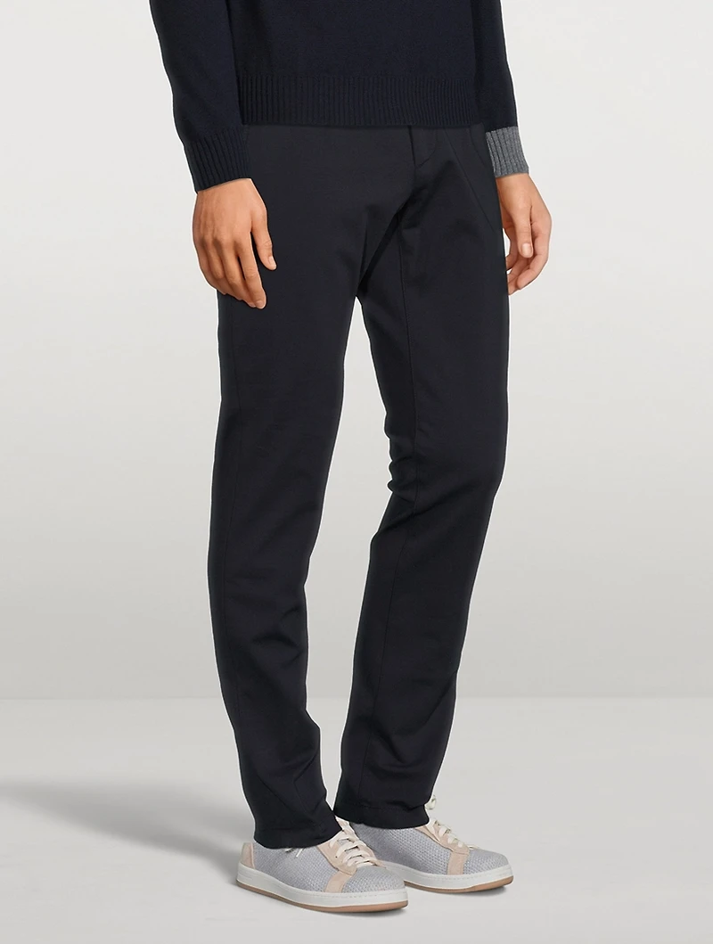 Cotton Stretch Jogger Pants