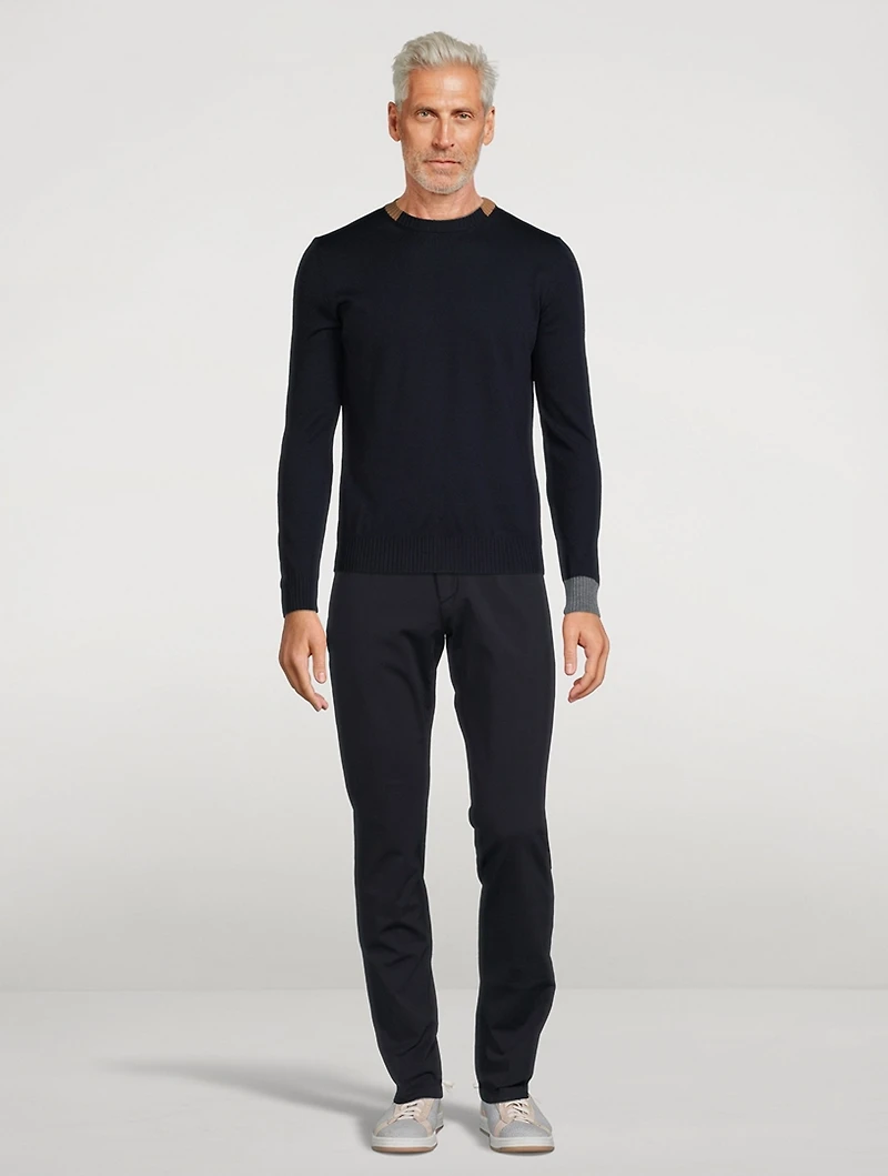 Cotton Stretch Jogger Pants
