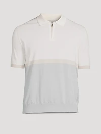 Cotton Short-Sleeve Polo