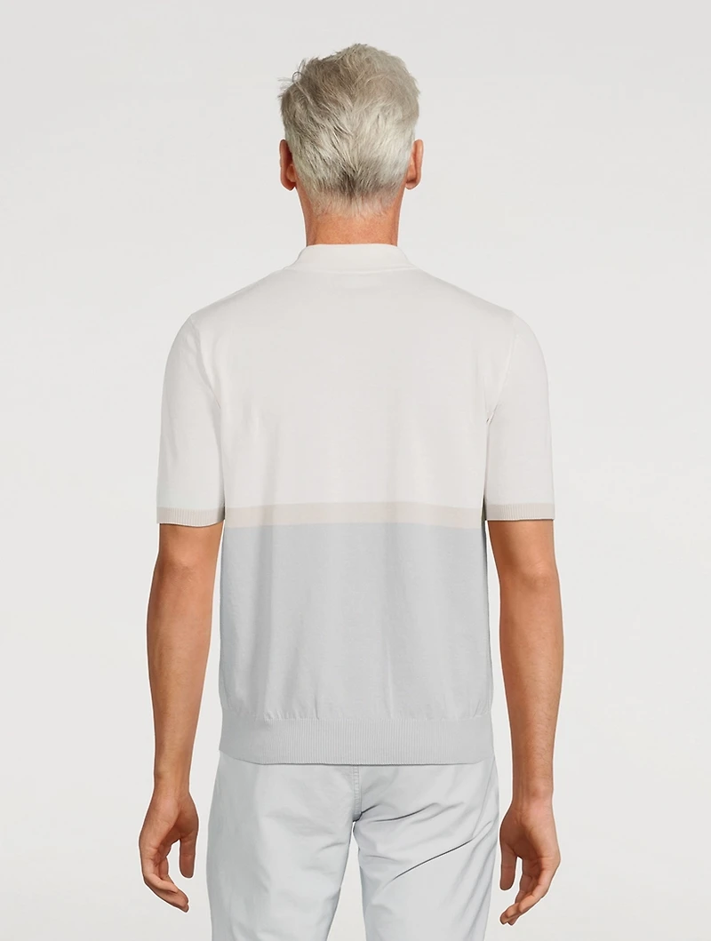 Cotton Short-Sleeve Polo