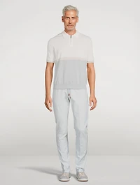 Cotton Short-Sleeve Polo