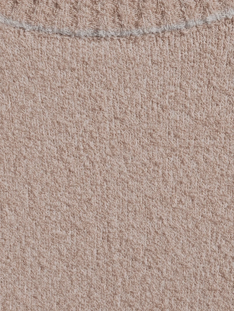 Cotton Stretch Crewneck Sweater