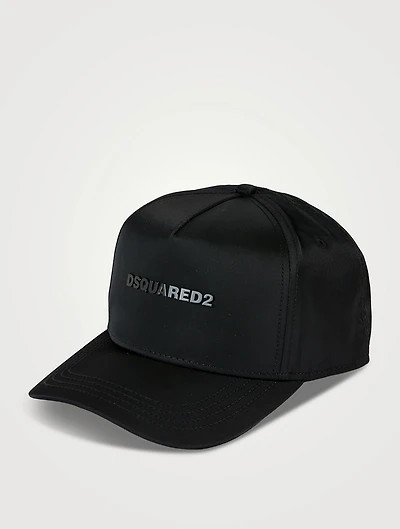 Nylon Logo Baseball Cap