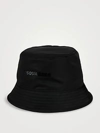 Nylon Logo Bucket Hat