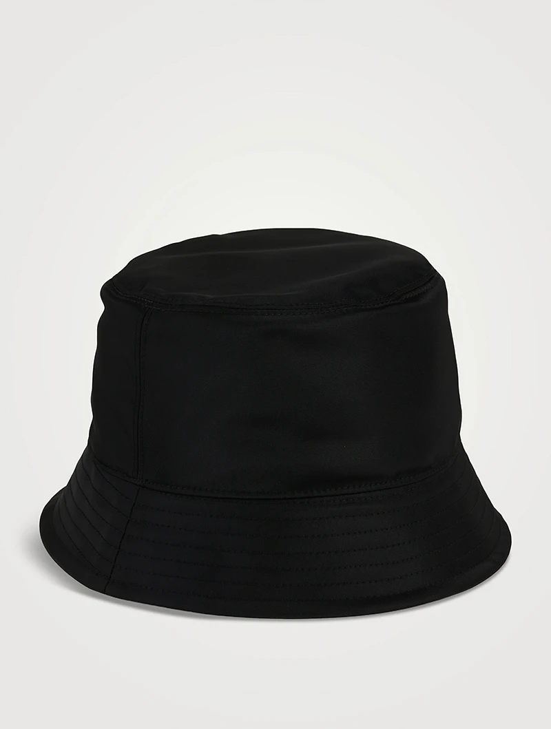 Nylon Logo Bucket Hat
