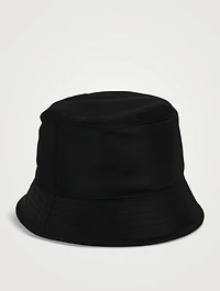 Nylon Logo Bucket Hat