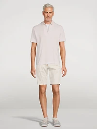 Cotton Stretch Bermuda Shorts