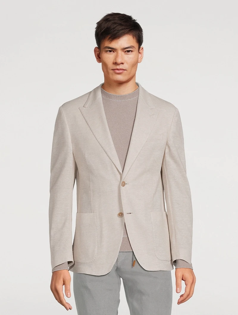 Linen And Cotton Jacket
