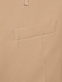 Cotton Stretch Jacket With Hood