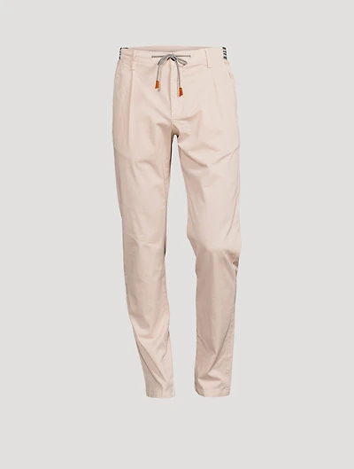 Cotton Stretch Jogger Pants