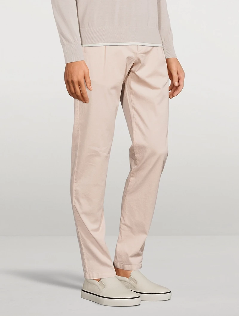 Cotton Stretch Jogger Pants