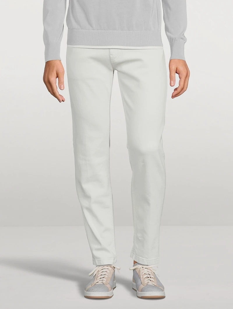 Cotton Stretch Pants