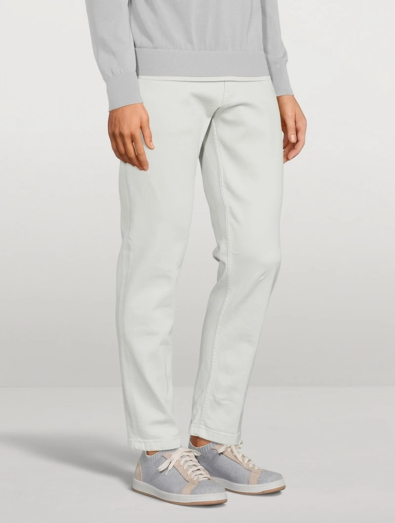 Cotton Stretch Pants