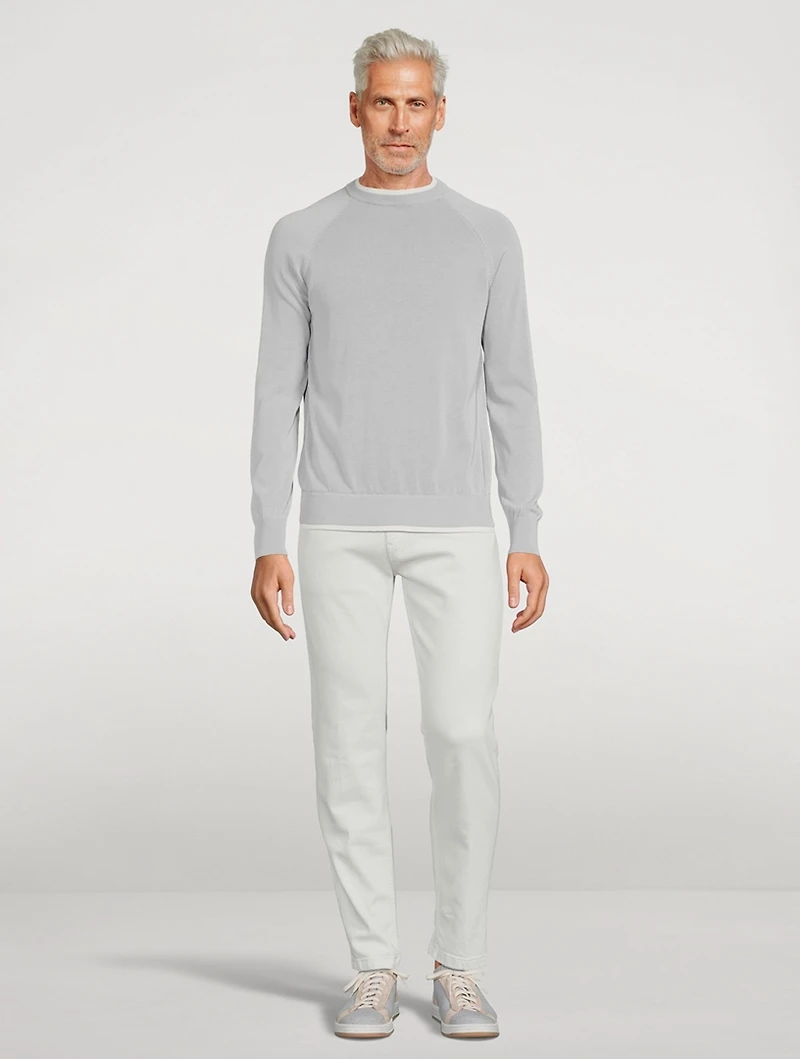 Cotton Stretch Pants