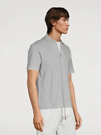 Cotton Short-Sleeve Polo