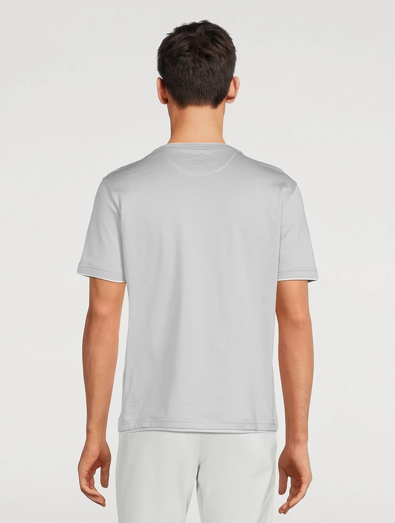 Cotton Layered T-Shirt