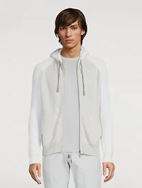Cashmere Zip Hoodie
