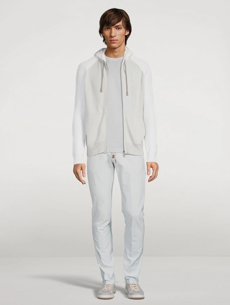 Cashmere Zip Hoodie