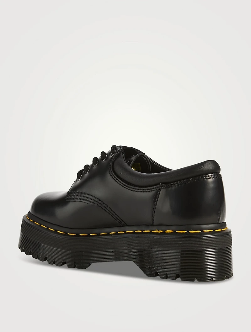 8053 Leather Platform Oxfords
