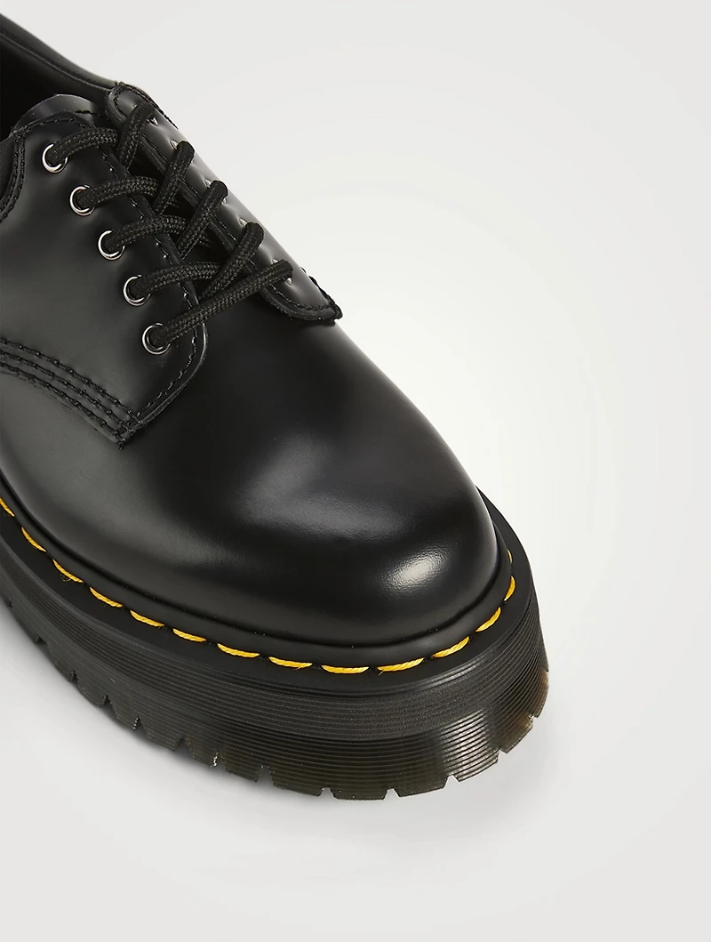 8053 Leather Platform Oxfords