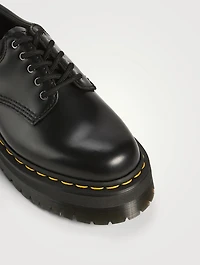 8053 Leather Platform Oxfords