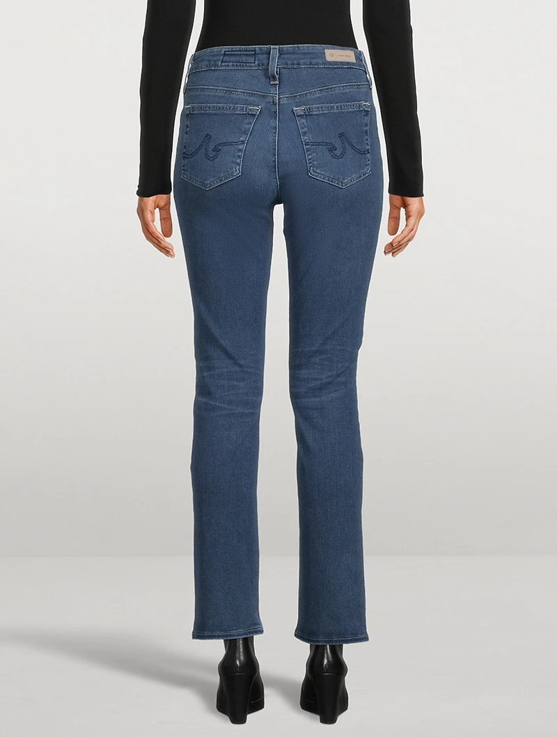 Mari High-Rise Straight Jeans