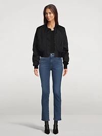 Mari High-Rise Straight Jeans