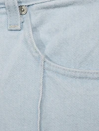 Clove Pintuck Straight Jeans