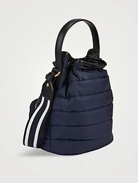 Kilia Padded Drawstring Bucket Bag