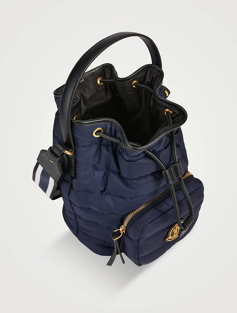 Kilia Padded Drawstring Bucket Bag