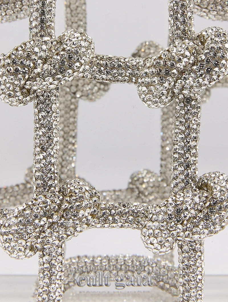 Bess Embellished Acrylic Shoulder Bag