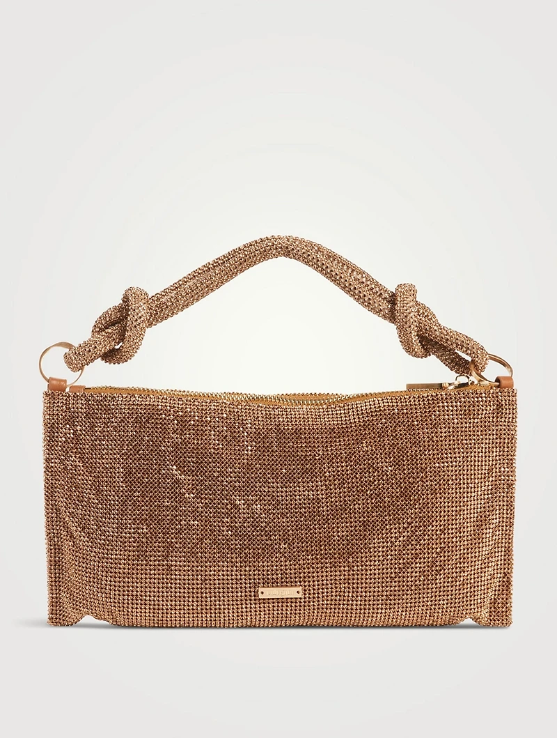 Nano Hera Crystal Mesh Shoulder Bag