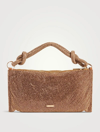 Nano Hera Crystal Mesh Shoulder Bag