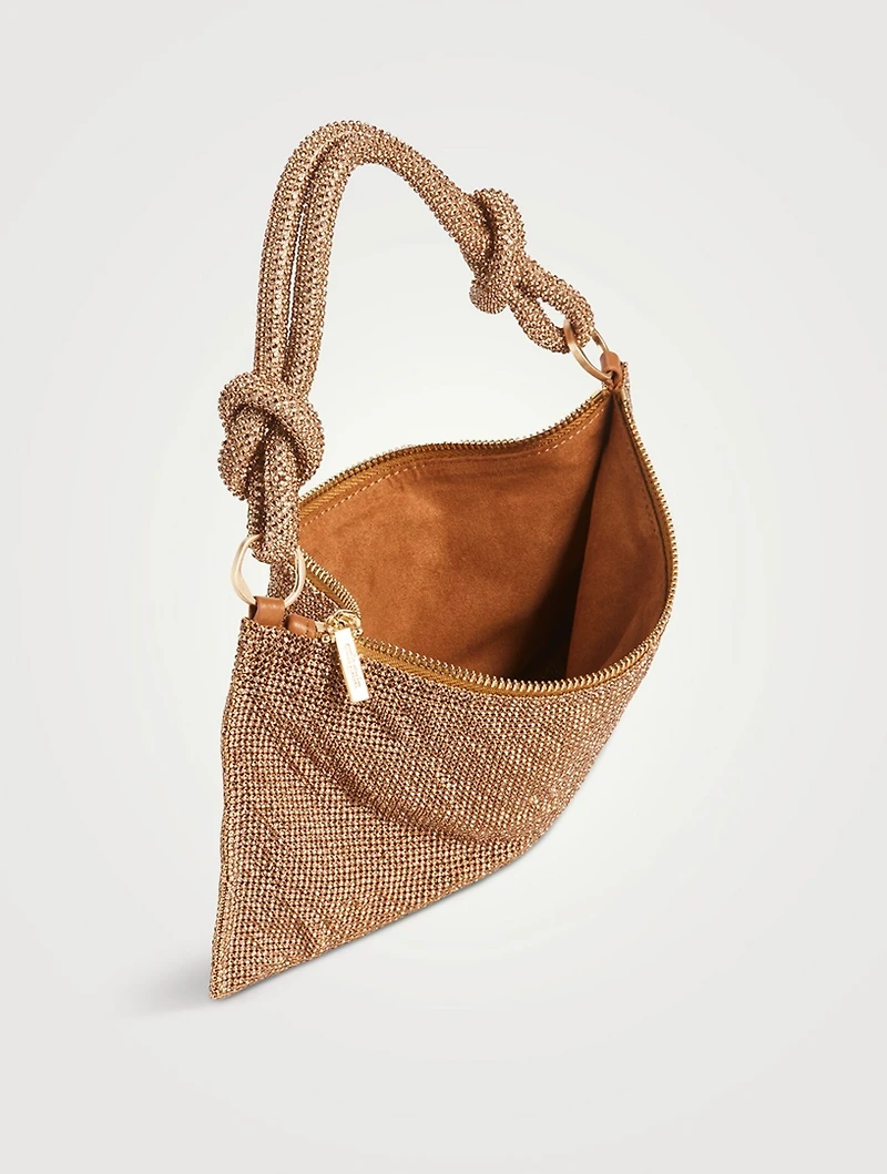 Nano Hera Crystal Mesh Shoulder Bag