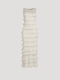 Wonderland Frill Midi Dress