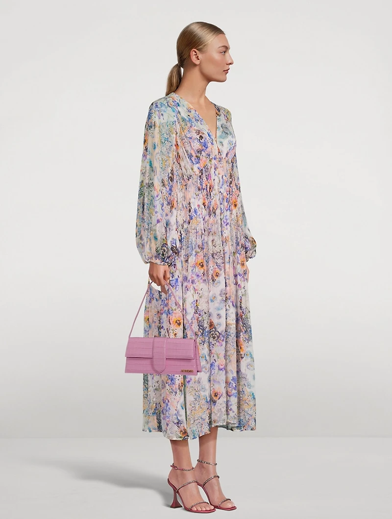 Tama Midi Dress Floral Print