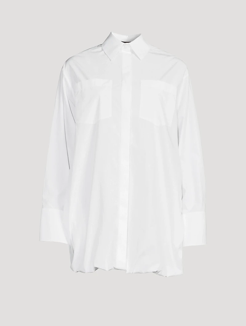 Poplin Shirt Dress