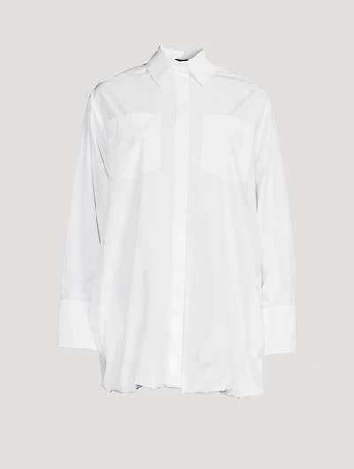 Poplin Shirt Dress