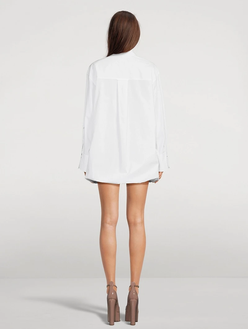 Poplin Shirt Dress
