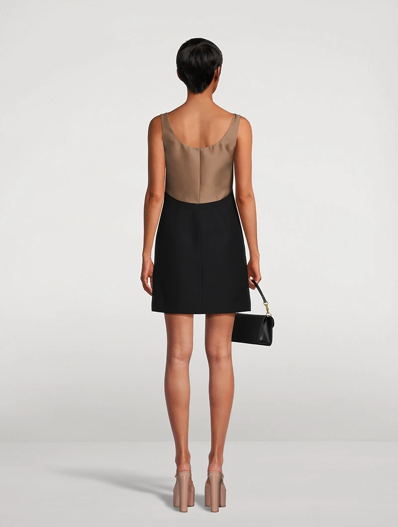 Colourblock Mini Dress