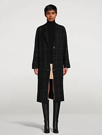 Wool And Cashmere Wrap Skirt