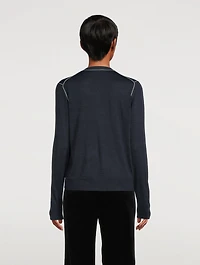 Silk Knit Cardigan