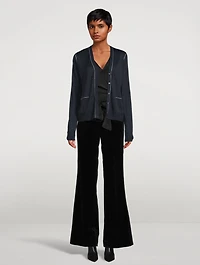 Silk Knit Cardigan