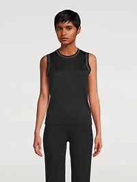 Silk Knit Shell