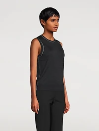 Silk Knit Shell