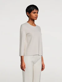 Crepe Knit Sweater